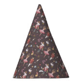 名前をカスタムするくるみクラッカーバレエバレリーナクリスマス パーティーハット (右)