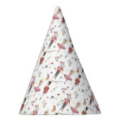 名前をカスタムするくるみクラッカーバレエバレリーナクリスマス パーティーハット (右)