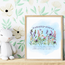 名前をカスタムすることわざ引用文バタフライワイルドフラワー