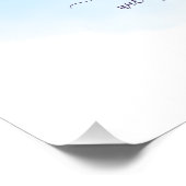 名前をカスタムすることわざ引用文バタフライワイルドフラワー ポスター (コーナー)