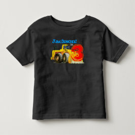 名前をカスタムするでエージボーイ・ジャイアントイエローディガー第3戦 トドラーTシャツ