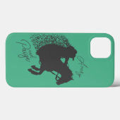 名前をカスタムするとカラーズホースガールTシャツ Case-Mate iPhoneケース (裏面 (横))