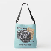 名前をカスタムするとカラームービー クロスボディバッグ (裏面)