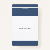 名前をカスタムするとフォトスクールの先生ID バッジ (裏面)