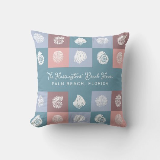 名前をカスタムするとロケーションの船首模様 クッション (正面)