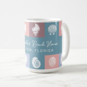 名前をカスタムするとロケーションの船首模様 コーヒーマグカップ (正面右)