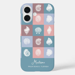 名前をカスタムするとロケーションの船首模様 iPhone 16ケース