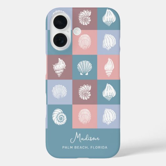 名前をカスタムするとロケーションの船首模様 Case-Mate iPhoneケース (裏面)