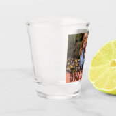 名前をカスタムすると写真の友だち ショットグラス (左)