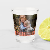 名前をカスタムすると写真の友だち ショットグラス (正面)