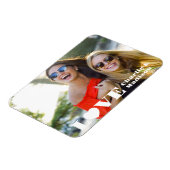 名前をカスタムすると写真のLOVE マグネット (左側)