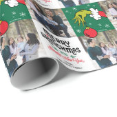 名前をカスタムすると写真 – グリンチ ラッピングペーパー (ロールコーナー)