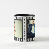 名前をカスタムすると写真 マグカップ (中央)