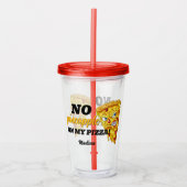 名前をカスタムすると原料のピ怒ザ アクリルタンブラー (正面)