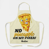 名前をカスタムすると原料のピ怒ザ エプロン (正面)