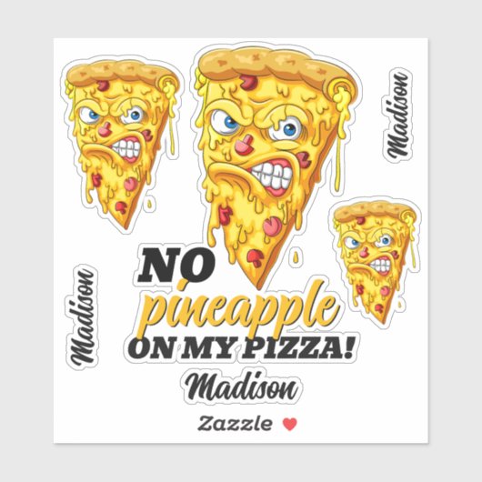 名前をカスタムすると原料のピ怒ザ シール (シート)