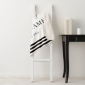 名前をカスタムすると姓ギフト夫妻 シェルパブランケット (インサイチュ)