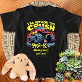 名前をカスタムすると学年新学期Pre-K Tシャツ