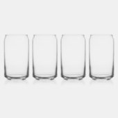 名前をカスタムすると年 ガラス缶 (左)