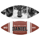 名前をカスタムすると文字写真記念ギフト アメリカンフットボール (パネル)