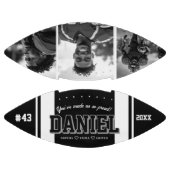 名前をカスタムすると文字写真記念ギフト アメリカンフットボール (パネル)