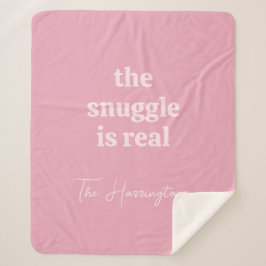 名前をカスタムすると文字 シェルパブランケット