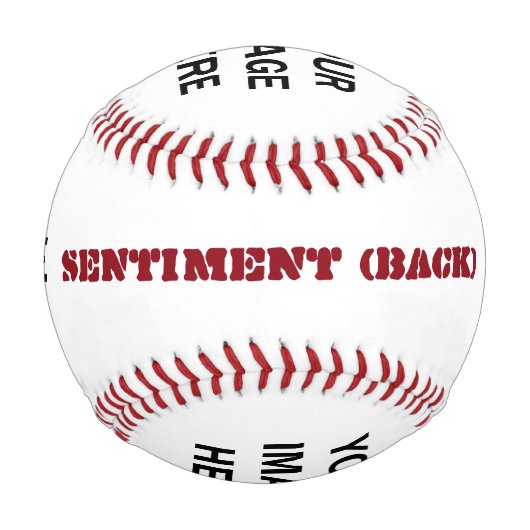 名前をカスタムすると4カスタム写真A03 野球ボール (裏面)