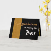 名前をカスタムするのお祝い-司法試験に合格すること カード (黄色い花)