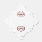 名前をカスタムするのクリスマスのお願い箱 フェイバーボックス (折り畳みなし)