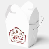 名前をカスタムするのクリスマスのお願い箱 フェイバーボックス (オープン)