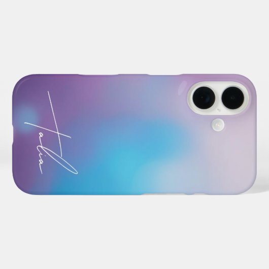 名前をカスタムするのケース Case-Mate iPhoneケース (裏面 (横))