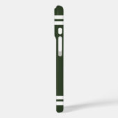 名前をカスタムするのジャージー数体育ストライプ Case-Mate iPhoneケース (裏面 / 左)