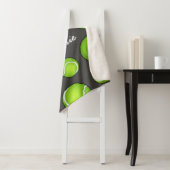 名前をカスタムするのテニスの紫色 シェルパブランケット (インサイチュ)