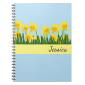 名前をカスタムするのノートラッパスイセン ノートブック (正面)