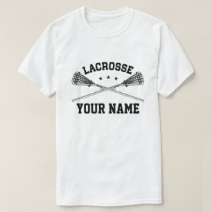名前をカスタムするのラクロス Tシャツ
