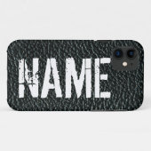 名前をカスタムするのヴィンテージのスピーカーAmpの一見 Case-Mate iPhoneケース (裏面(横))