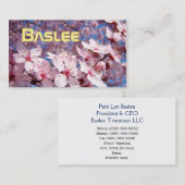 名前をカスタムするの名刺LLCビジネス 名刺 (正面/裏面)