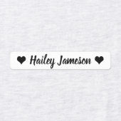 名前をカスタムするの子供服ラベル、保育園ラベル ラベル (デザイン1)