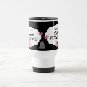 名前をカスタムするの学校の心理学者のマグ トラベルマグ (中央)