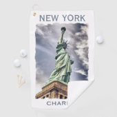 名前をカスタムするの自由のゴルフタオル ゴルフタオル (インサイチュ)