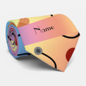 名前をカスタムするの虹の聴診器の包帯のハート ネクタイ (ロール)