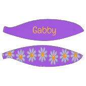 名前をカスタムするの青い花を紫に バスケットボール (パネル)