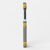 名前をカスタムするの頭が青い Case-Mate iPhoneケース (裏面/左)