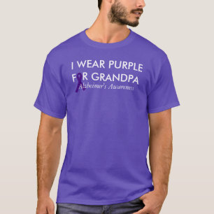 名前をカスタムするのAlzheimerの認識度 Tシャツ