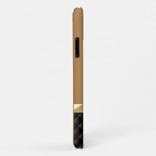 名前をカスタムするのiPhone 5の場合との贅沢な金ゴールド Case-Mate iPhoneケース (裏面/右)