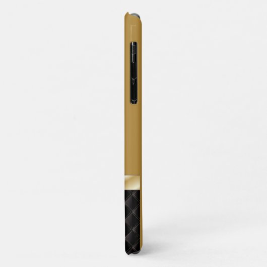 名前をカスタムするのiPhone 5の場合との贅沢な金ゴールド Case-Mate iPhoneケース (裏面/左)