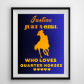 名前をカスタムするは四季馬を愛する女の子 ポスター