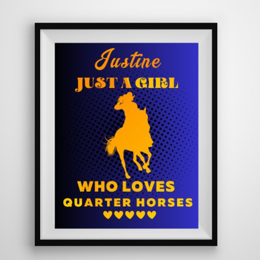 名前をカスタムするは四季馬を愛する女の子 ポスター