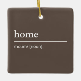 名前をカスタムするまたは単語辞書（白黒） セラミックオーナメント
