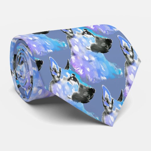 名前をカスタムするまたは文字ドイツの羊飼い犬のペット ネクタイ (ロール)